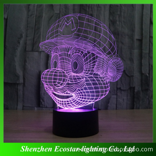 Cheap 3D Illusion LED Night Light Supplier